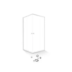 Baliv Duschkabine DUK-90.10E 77 Cm - 90 Cm Chrom 18 Baliv Duschkabine DUK-90.10E 77 Cm - 90 Cm Chrom -Grohe Geschäft 4250312107706 S03 080720 L