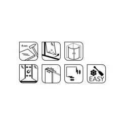 Baliv Duschkabine DUK-80.20R 80 Cm X 80 Cm Chrom 17 Baliv Duschkabine DUK-80.20R 80 Cm X 80 Cm Chrom -Grohe Geschäft 4250312107720 WEB02 270521