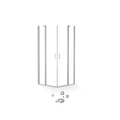 Baliv Duschkabine DUK-90.50E 90 Cm X 90 Cm Chrom 22 Baliv Duschkabine DUK-90.50E 90 Cm X 90 Cm Chrom -Grohe Geschäft 4250312107799 S03 080720 L