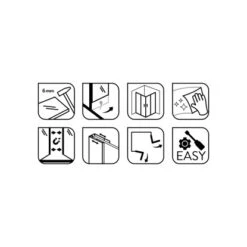 Baliv Duschkabine DUK-90.70E 90 Cm X 90 Cm Chrom 20 Baliv Duschkabine DUK-90.70E 90 Cm X 90 Cm Chrom -Grohe Geschäft 4250312110980 WEB02 270521