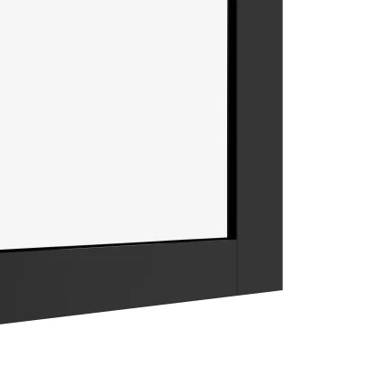 Baliv Seitenwand Für Duschkabine DUK-80.91W 80 Cm X 195 Cm Schwarz 2 Baliv Seitenwand Für Duschkabine DUK-80.91W 80 Cm X 195 Cm Schwarz – Bild 2