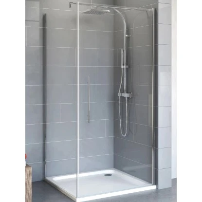 Schulte Youngline Drehtür Inkl. Seitenwand Chromoptik Echtglas Klar Hell 1 Schulte Youngline Drehtür Inkl. Seitenwand Chromoptik Echtglas Klar Hell