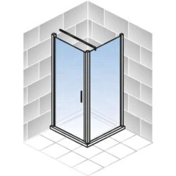 Schulte Youngline Drehtür Inkl. Seitenwand Chromoptik Echtglas Klar Hell 7 Schulte Youngline Drehtür Inkl. Seitenwand Chromoptik Echtglas Klar Hell -Grohe Geschäft 440341 4081 2 1