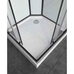 Sanotechnik Komplettduschkabine Sky 2 CL74 Schwarz -Grohe Geschäft 447531 4633 4