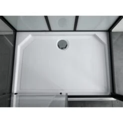 Sanotechnik Komplettduschkabine Sky 3 CL75 Schwarz 12 Sanotechnik Komplettduschkabine Sky 3 CL75 Schwarz -Grohe Geschäft 447532 4633 4