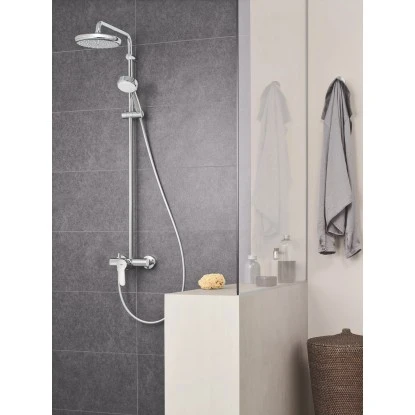 Grohe Duschsystem Tempesta Cosmopolitan 210 Chrom Mit Einhandmischer 3 Grohe Duschsystem Tempesta Cosmopolitan 210 Chrom Mit Einhandmischer – Bild 3