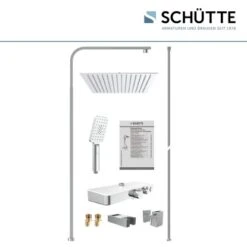 Schütte Überkopf-Brauseset Ocean Mit Thermostat-Ablage Chrom-Weiß 11 Schütte Überkopf-Brauseset Ocean Mit Thermostat-Ablage Chrom-Weiß -Grohe Geschäft 4731808 2759 4