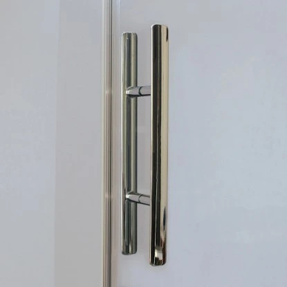 Breuer Drehtür Links Für Seitenwand Europa Design Chrom Klarglas 90 Cm 6 Breuer Drehtür Links Für Seitenwand Europa Design Chrom Klarglas 90 Cm – Bild 6