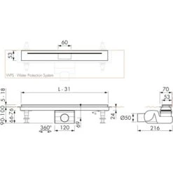 ESS Easy Drain Duschrinne XS Nano Wall Design 120 Cm 9 ESS Easy Drain Duschrinne XS Nano Wall Design 120 Cm -Grohe Geschäft 4851523 4851739 4851754 tz