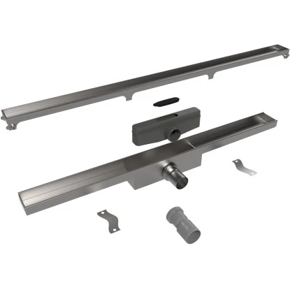 ESS Easy Drain Duschrinne Compact TAF 80 Cm Sperrwasserhöhe 50 Mm 2 ESS Easy Drain Duschrinne Compact TAF 80 Cm Sperrwasserhöhe 50 Mm – Bild 2