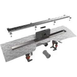 ESS Easy Drain Duschrinne Compact FF 70 Cm Sperrwasserhöhe 30 Mm 6 ESS Easy Drain Duschrinne Compact FF 70 Cm Sperrwasserhöhe 30 Mm -Grohe Geschäft 4854964 4854972 4854998 b3