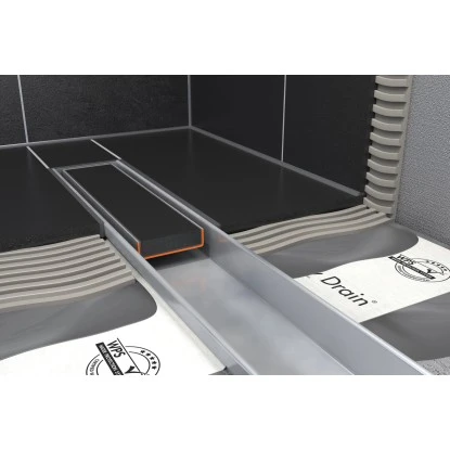 ESS Easy Drain Duschrinne Compact Fliese FF 90 Cm Sperrwasserhöhe 30 Mm 2 ESS Easy Drain Duschrinne Compact Fliese FF 90 Cm Sperrwasserhöhe 30 Mm – Bild 2