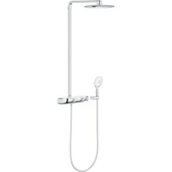 Grohe Duschsystem Rainshower SmartControl 360 Mono Chrom Mit Thermostatbatterie