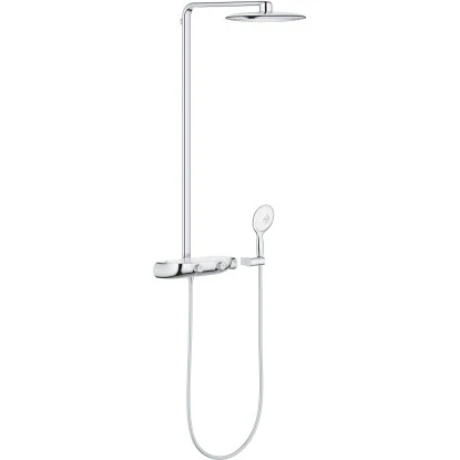 Grohe Duschsystem Rainshower SmartControl 360 Mono Chrom Mit Thermostatbatterie 1 Grohe Duschsystem Rainshower SmartControl 360 Mono Chrom Mit Thermostatbatterie