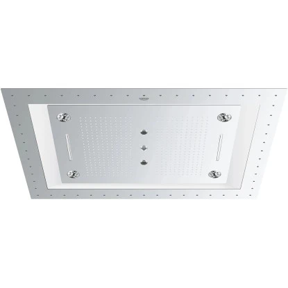 Grohe Deckenbrause Rainshower F-Series 40" Aquasymphony Chrom 6 Strahlarten 1 Grohe Deckenbrause Rainshower F-Series 40" Aquasymphony Chrom 6 Strahlarten