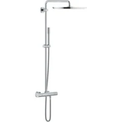 Grohe Duschsystem Rainshower 400 Mit Chrom Thermostatbatterie