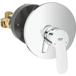 Grohe QuickFix Einhand-Brausebatterie Start Edge Chrom