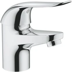 Grohe Einhand-Waschtischbatterie Euroeco Special Hebellänge 12 Cm Chrom