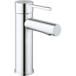 Grohe Einhand-Waschtischbatterie Essence S-Size Chrom Glatter Körper