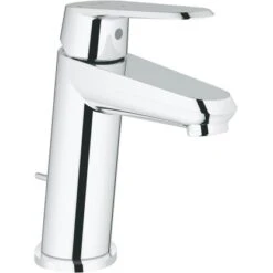 Grohe Einhand-Waschtischbatterie Eurodisc Cosmopolitan S-Size QuickFixPlus Chrom