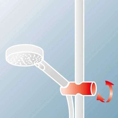 Schulte Duschsystem DuschMaster Rain Classic Rund Edelstahloptik 2 Schulte Duschsystem DuschMaster Rain Classic Rund Edelstahloptik – Bild 2