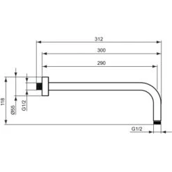 Ideal Standard Armaturen-Bundle Unterputz Ceratherm T100 Chrom 36 Ideal Standard Armaturen-Bundle Unterputz Ceratherm T100 Chrom -Grohe Geschäft 611635 3049 17