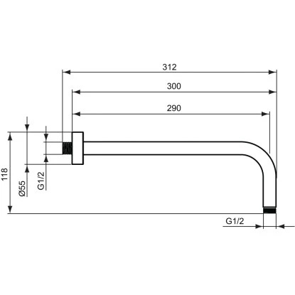 Ideal Standard Armaturen-Bundle Unterputz Ceratherm T100 Chrom 17 Ideal Standard Armaturen-Bundle Unterputz Ceratherm T100 Chrom – Bild 17