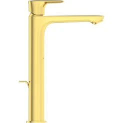 Ideal Standard WT-Armatur Connect Air Slim BlueStart Verl. Sockel Brushed Gold -Grohe Geschäft 612397 3049 3