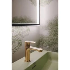 Ideal Standard Waschtischarmatur Connect Air Slim O. Ablaufg. Brushed Gold 8 Ideal Standard Waschtischarmatur Connect Air Slim O. Ablaufg. Brushed Gold -Grohe Geschäft 612411 3049 4