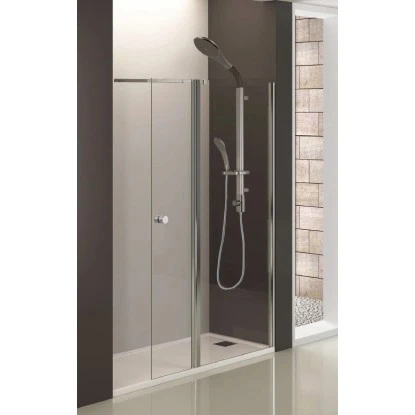 Flügeltür Sanoflex 6 Mm Chrom 150 Cm X 195 Cm 1 Flügeltür Sanoflex 6 Mm Chrom 150 Cm X 195 Cm