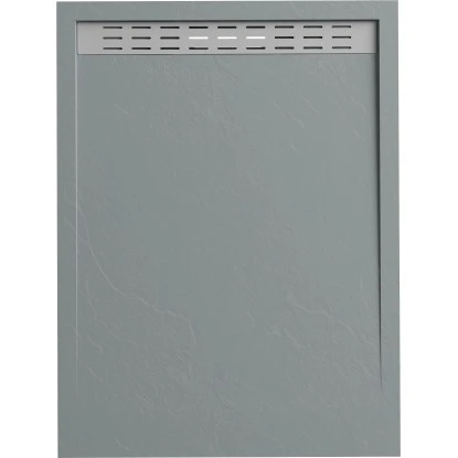 Verosan+ Duschplatte Mit Duschrinne Hellgrau 120 Cm X 90 Cm 1 Verosan+ Duschplatte Mit Duschrinne Hellgrau 120 Cm X 90 Cm