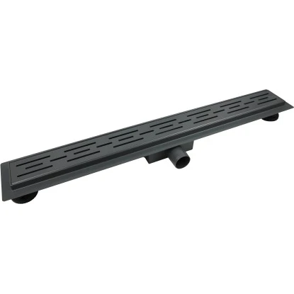 VerosanPro Duschrinne Nakia DR1 Komplettset Designrost Matt Dunkelgrau 100 Cm 1 VerosanPro Duschrinne Nakia DR1 Komplettset Designrost Matt Dunkelgrau 100 Cm