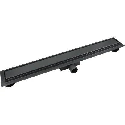 VerosanPro Duschrinne Nakia DR2 Komplettset Designrost Matt Dunkelgrau 100 Cm 1 VerosanPro Duschrinne Nakia DR2 Komplettset Designrost Matt Dunkelgrau 100 Cm