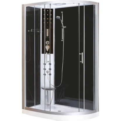 Sanotechnik Komplettduschkabine Vario Links 215 Cm X 120 Cm X 80 Cm 1 Sanotechnik Komplettduschkabine Vario Links 215 Cm X 120 Cm X 80 Cm