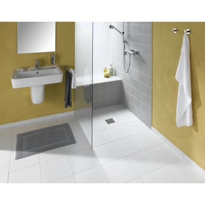 Bodenebenes Verfliesbares Duschelement Rechteckig Waagerechter Abl. 100 X 100 Cm 2 Bodenebenes Verfliesbares Duschelement Rechteckig Waagerechter Abl. 100 X 100 Cm – Bild 2