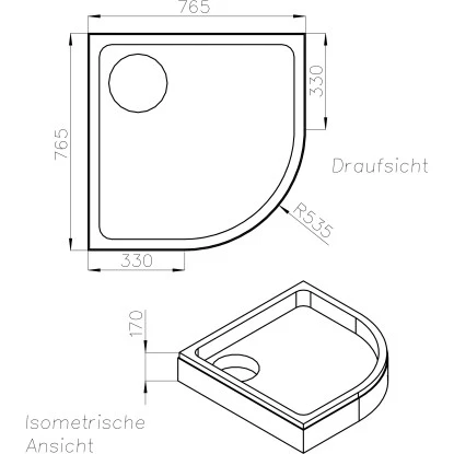 Ottofond Wannenträger Kraton 80 Cm 2 Ottofond Wannenträger Kraton 80 Cm – Bild 2