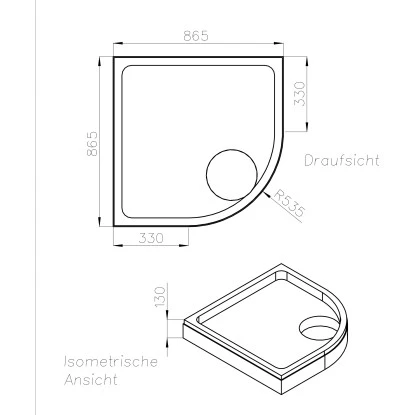 Ottofond Wannenträger Maui-VK 90 Cm 2 Ottofond Wannenträger Maui-VK 90 Cm – Bild 2