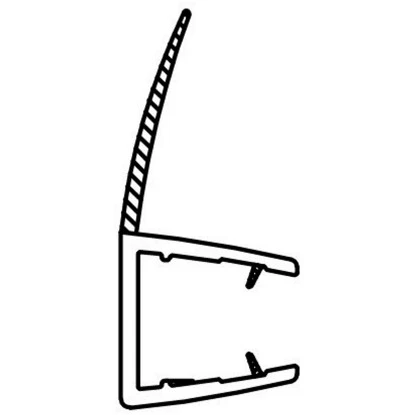 Dichtleiste Für Duschkabinen 2er-Set 8 Mm Glasstärke 7 Dichtleiste Für Duschkabinen 2er-Set 8 Mm Glasstärke – Bild 7