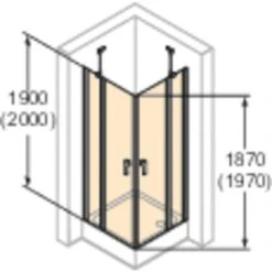 Hüppe Schwingtür Design Pure Festes Segment BxH: 80 Cm X 200 Cm Black Edition 15 Hüppe Schwingtür Design Pure Festes Segment BxH: 80 Cm X 200 Cm Black Edition -Grohe Geschäft 74325 2438 HPUV18P07MAF 20 1