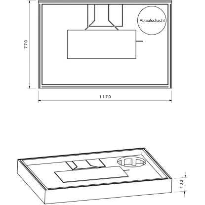 Duschwannenträger Für Ottofond Aruba 120 Cm X 80 Cm 2 Duschwannenträger Für Ottofond Aruba 120 Cm X 80 Cm – Bild 2