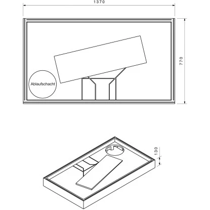 Duschwannenträger Für Ottofond Aruba 140 Cm X 80 Cm 2 Duschwannenträger Für Ottofond Aruba 140 Cm X 80 Cm – Bild 2