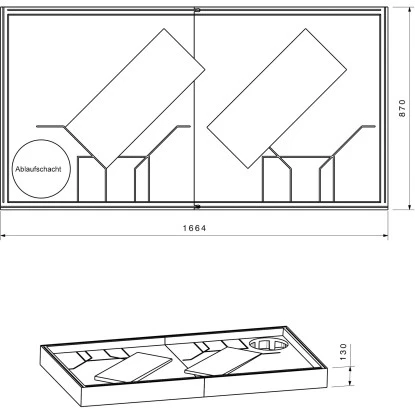 Duschwannenträger Für Ottofond Aruba 170 Cm X 90 Cm 2 Duschwannenträger Für Ottofond Aruba 170 Cm X 90 Cm – Bild 2