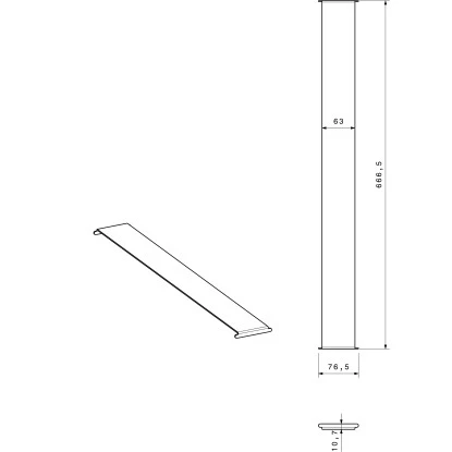 Edelstahlrost Indigno RBreite 67 Cm 2 Edelstahlrost Indigno RBreite 67 Cm – Bild 2