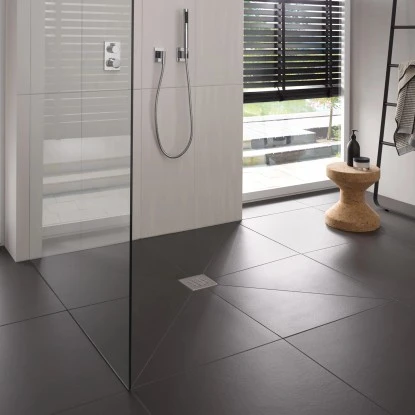 Bodenebenes Befliesbares Duschelement Indigno P Reno Mit Punktabl. 120 X 120 Cm 3 Bodenebenes Befliesbares Duschelement Indigno P Reno Mit Punktabl. 120 X 120 Cm – Bild 3