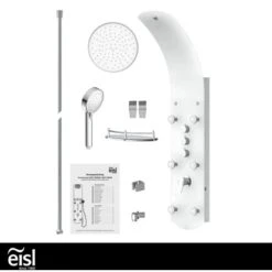 Eisl Duschpaneel Karibik 3 In 1 Mit Regendusche Sechs Massagedüsen Weiß 15 Eisl Duschpaneel Karibik 3 In 1 Mit Regendusche Sechs Massagedüsen Weiß -Grohe Geschäft 7663628 2759 6