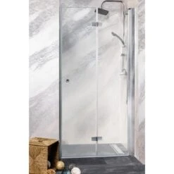 Sanotechnik Falttür Duet Anschlag Rechts 75 Cm X 195 Cm Klarglas 17 Sanotechnik Falttür Duet Anschlag Rechts 75 Cm X 195 Cm Klarglas -Grohe Geschäft 776321 4633 BeispielNische