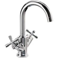 AquaSu Zweigriff-Waschtischarmatur Sydney Chrom