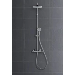 Hansgrohe Duschsystem Vernis Blend 200 1jet Mit Thermostat 7 Hansgrohe Duschsystem Vernis Blend 200 1jet Mit Thermostat -Grohe Geschäft 820221 2744 3