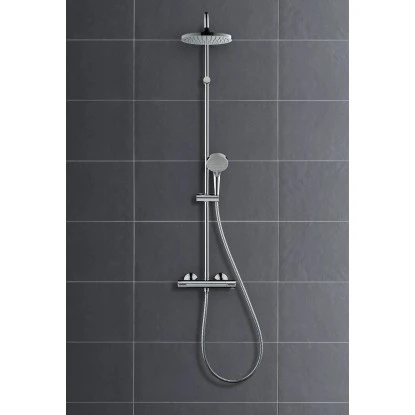 Hansgrohe Duschsystem Vernis Blend 200 1jet Mit Thermostat 3 Hansgrohe Duschsystem Vernis Blend 200 1jet Mit Thermostat – Bild 3
