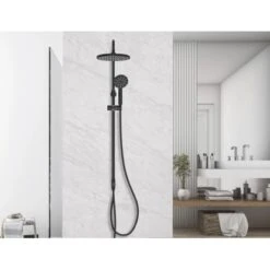 Aurlane Hand- Und Kopfbrause-Set Black Moments Schwarz -Grohe Geschäft 859879 4018 4